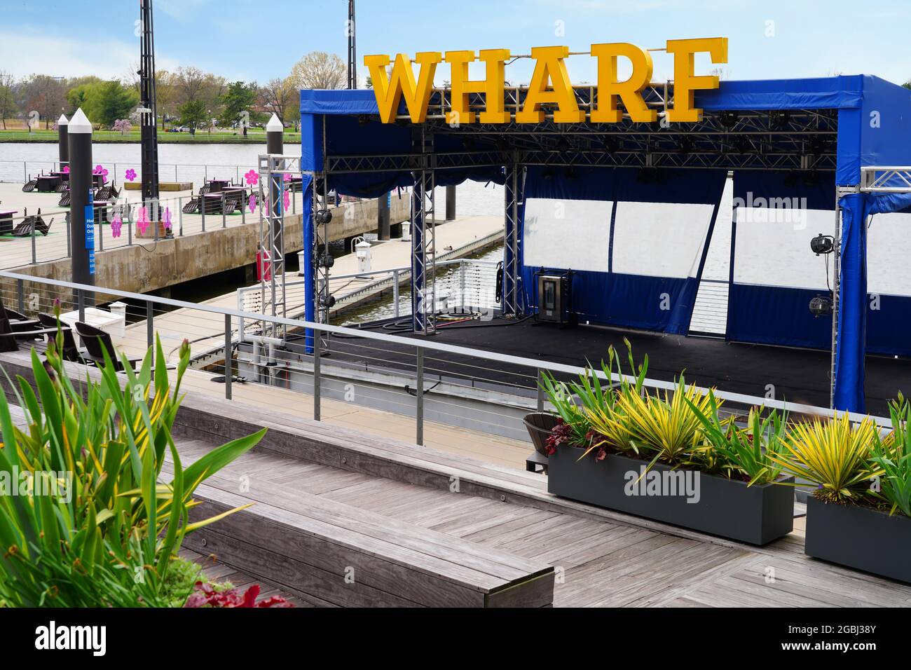 WASHINGTON, DC 1 APR 2021 View of the Municipal Fish Market at The