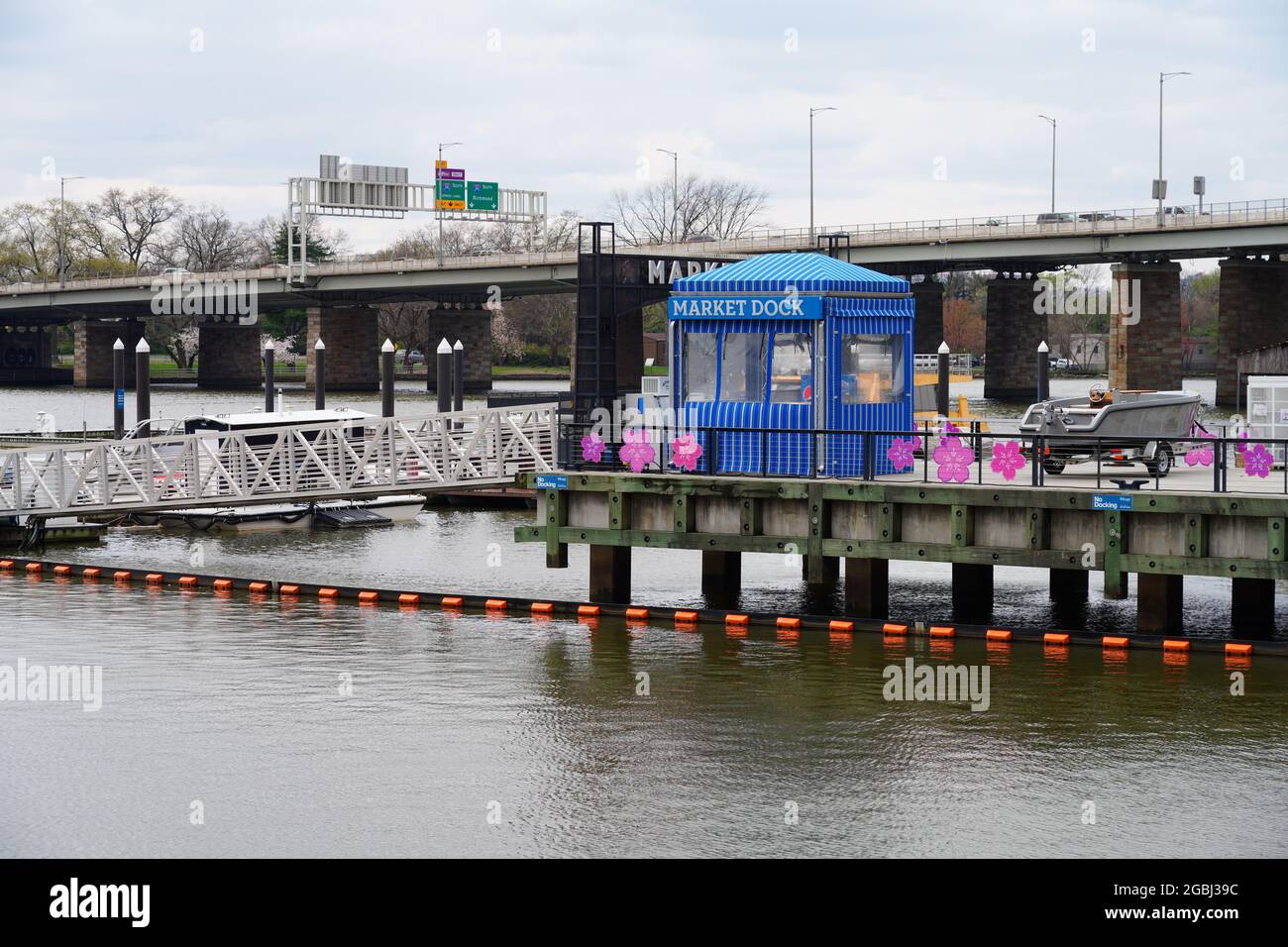 WASHINGTON, DC 1 APR 2021 View of the Municipal Fish Market at The