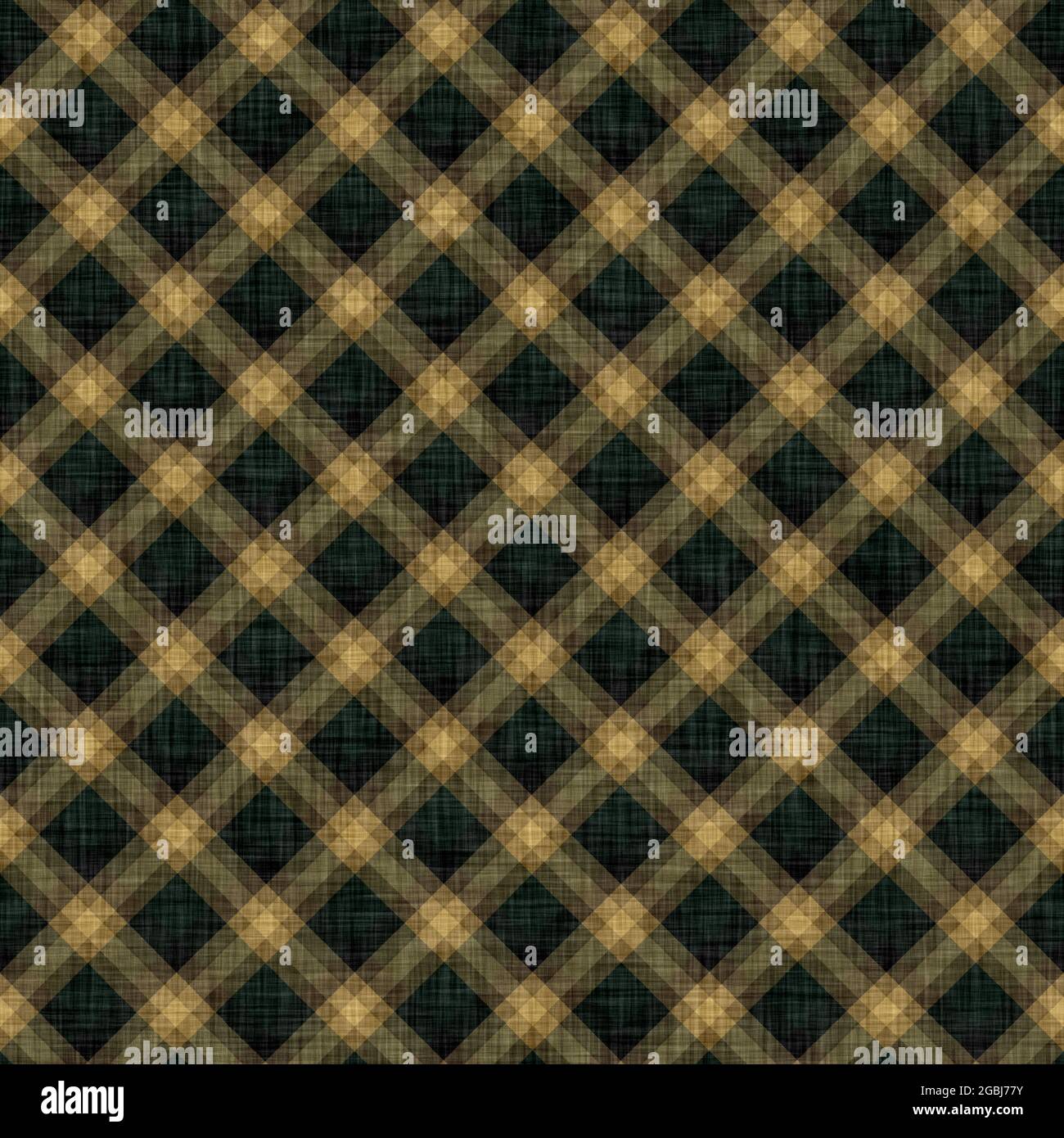 Woven argyle plaid background weave pattern. Traditional diamond ...