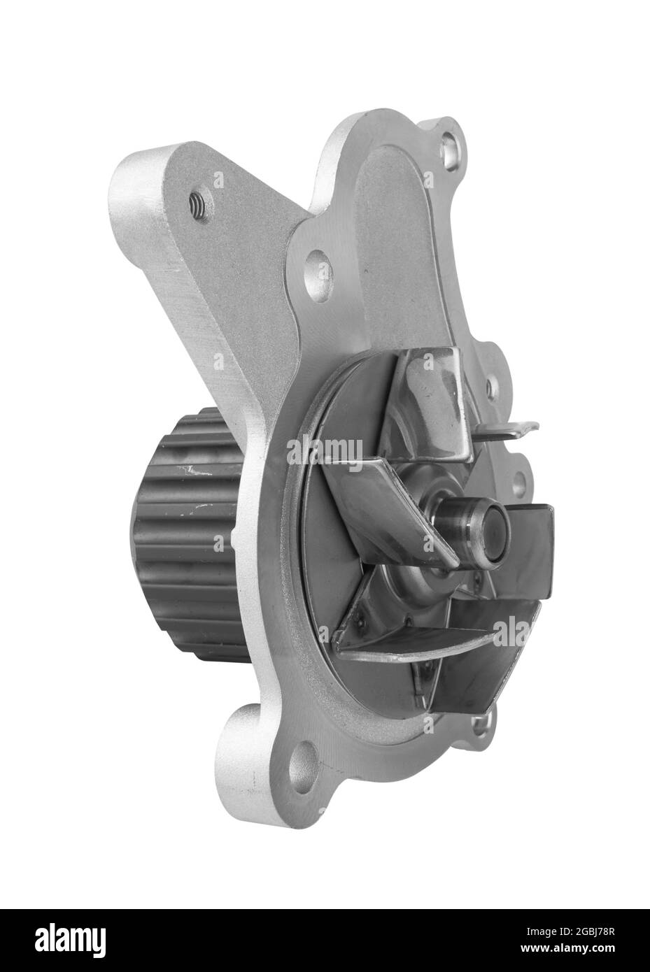 Water pump motorfor car isolated on white background Stock Photo Alamy