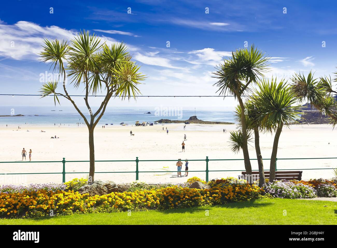 Jersey channel island beach hi-res stock photography and images - Alamy