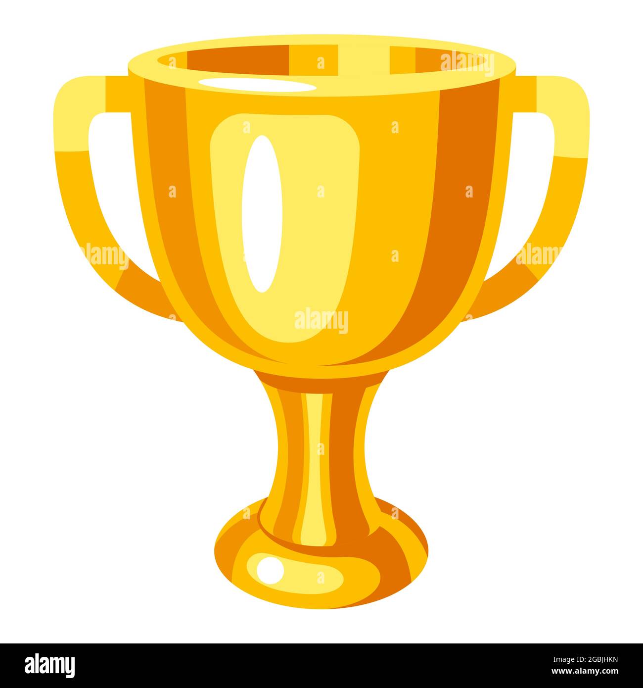 Gold cup icon. Illustration of award sports or corporate competitions Stock  Vector Image & Art - Alamy