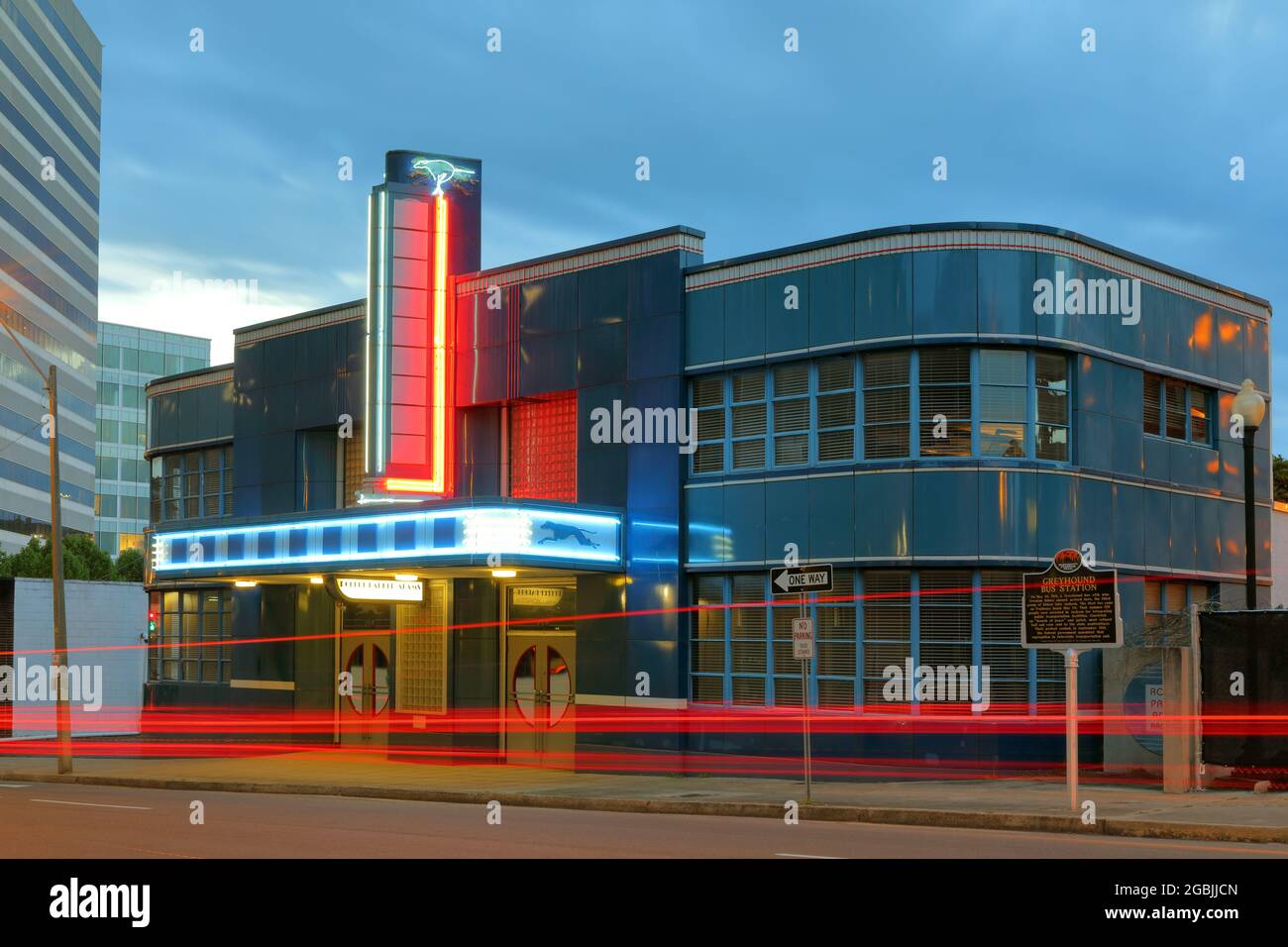 geography / travel, USA, Mississippi, Jackson, greyhound bus station