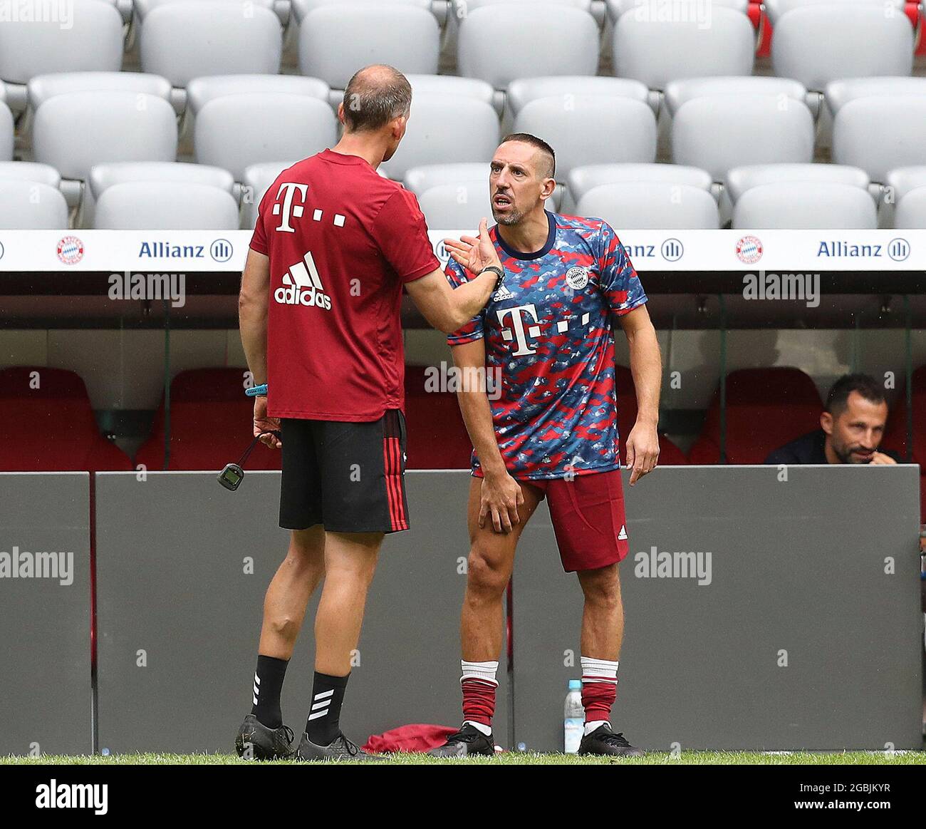 firo: 04.08.2021, football, 1. Bundesliga, season 2021/2022, training ...