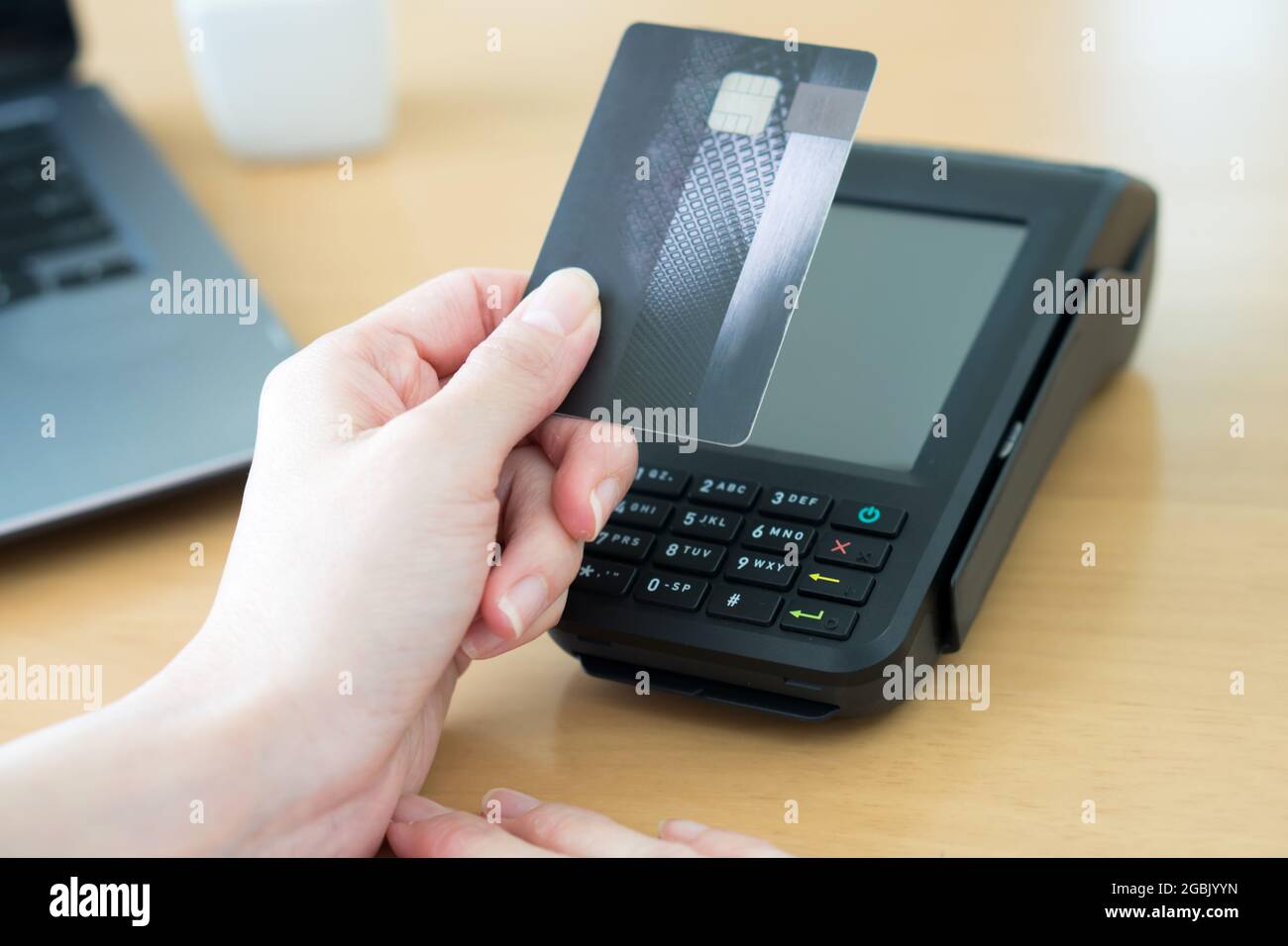 Quick and easy payment method Stock Photo Alamy