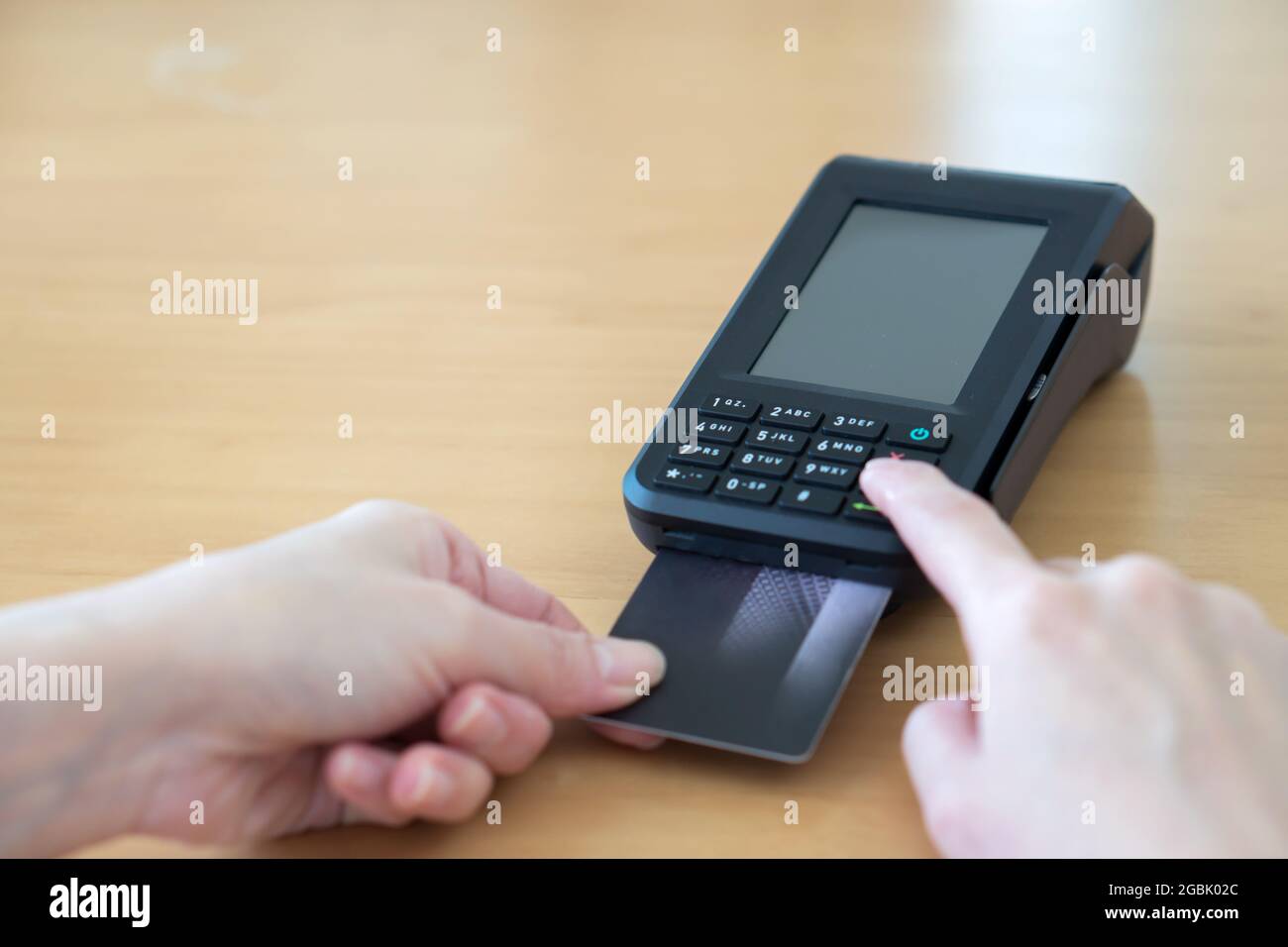 Credit card reader Stock Photo Alamy