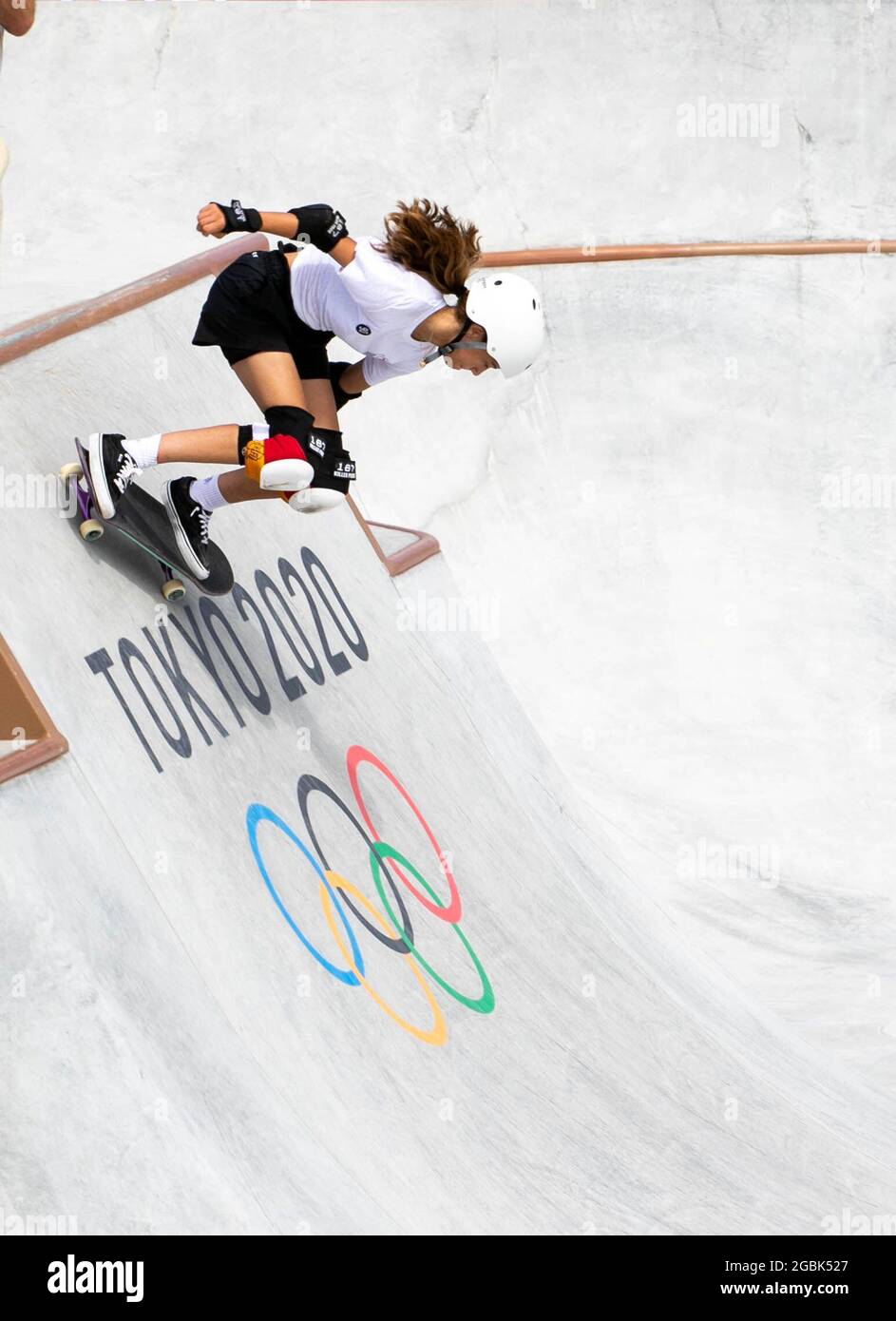 Tokyo, Kanto, Japan. 4th Aug, 2021. Germany skateboarder, LILLY