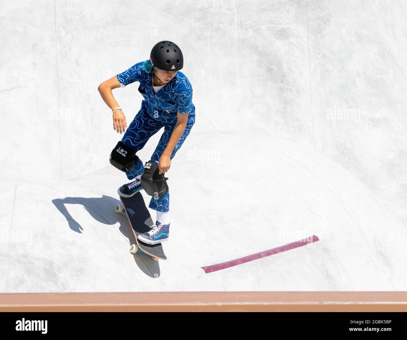 August 4, 2021, Tokyo, Kanto, Japan Finland skateboarder, LIZZIE