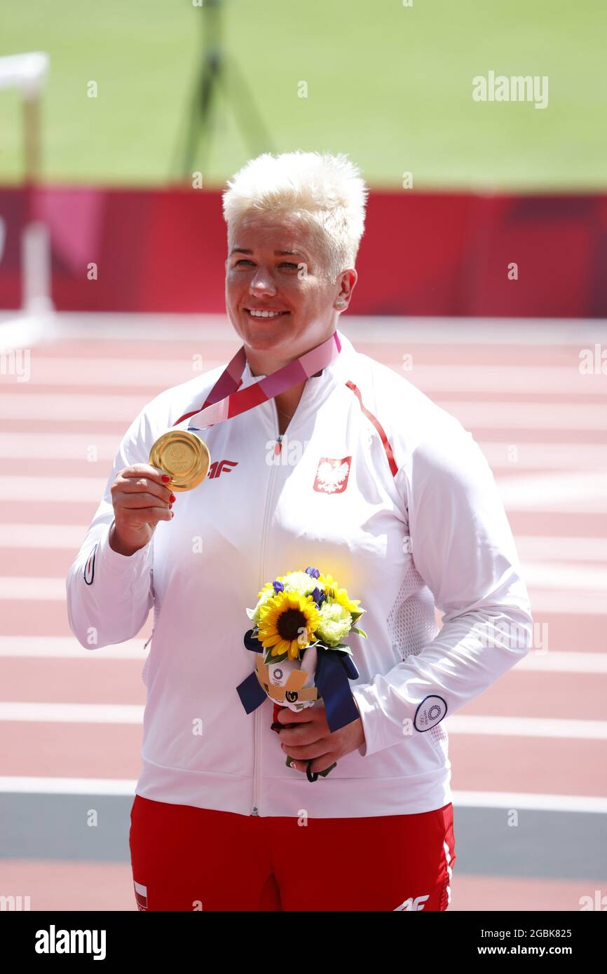 WLODARCZYK Anita (POL) Winner Gold Medal during the Olympic Games Tokyo