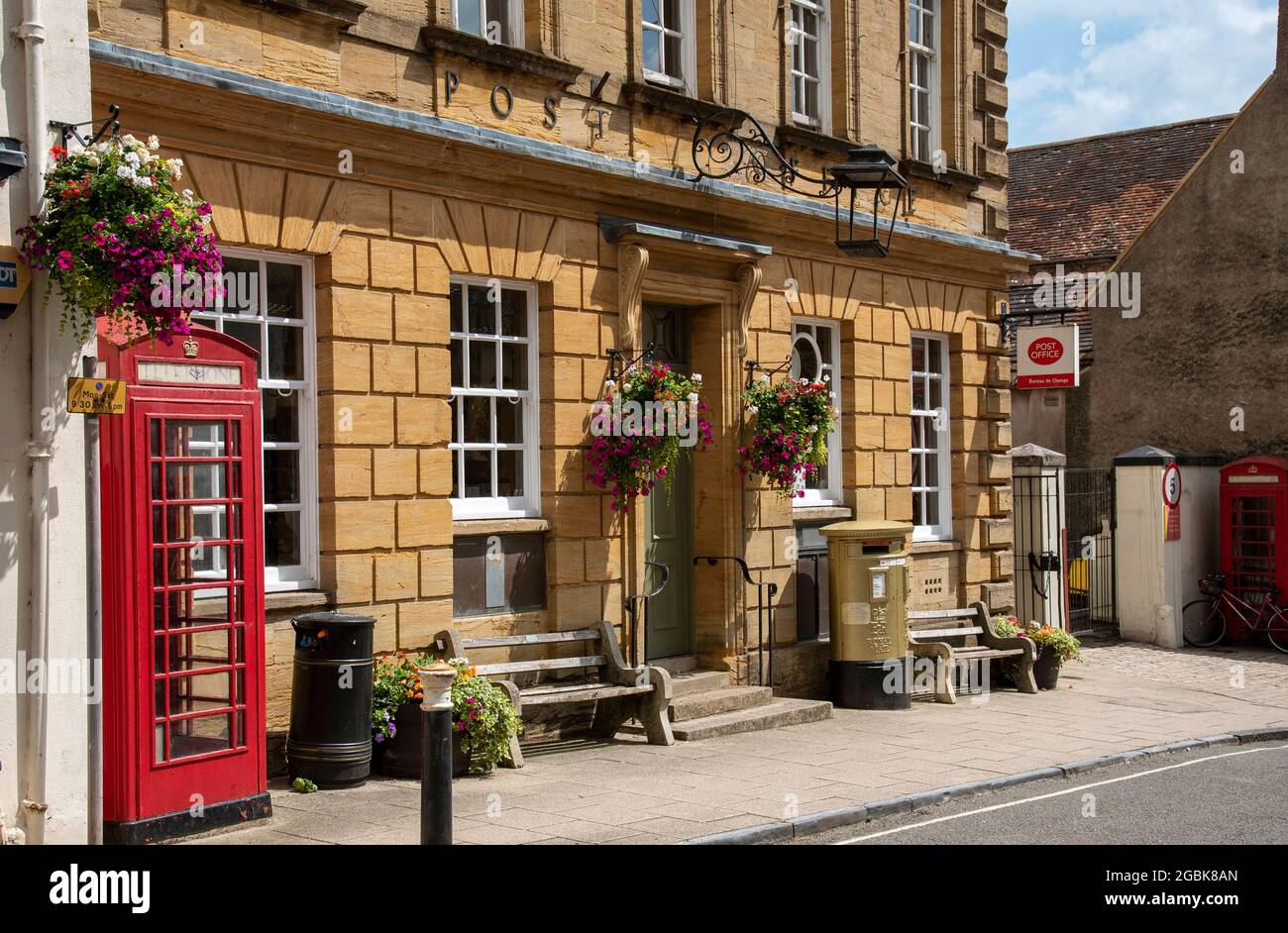 Sherborne, Dorset, England, UK. 2021. Post office building in town