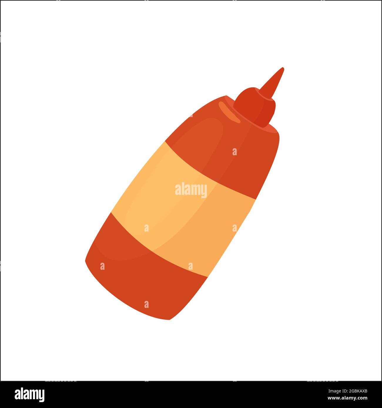 Cartoon ketchup bottle hi-res stock photography and images - Alamy