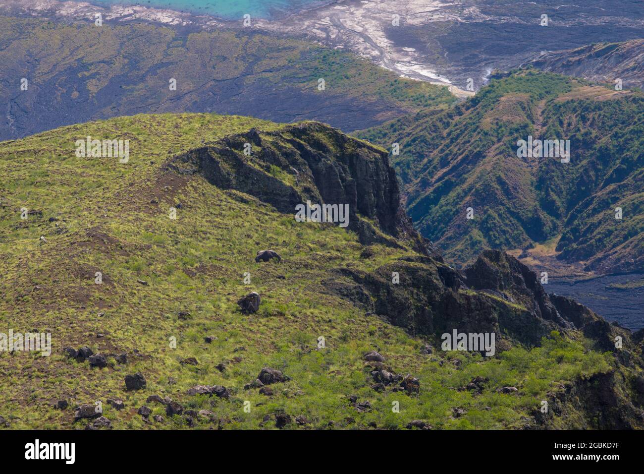 Tambora volcano at Sumbawa Insland, Indonesia Stock Photo - Alamy