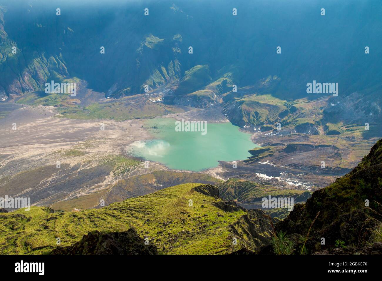 Tambora volcano at Sumbawa Insland, Indonesia Stock Photo Alamy