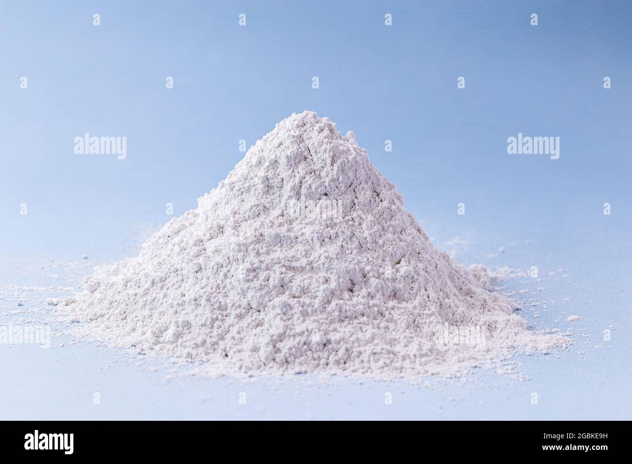 zinc oxide, white powder used as a fungus growth inhibitor in paints