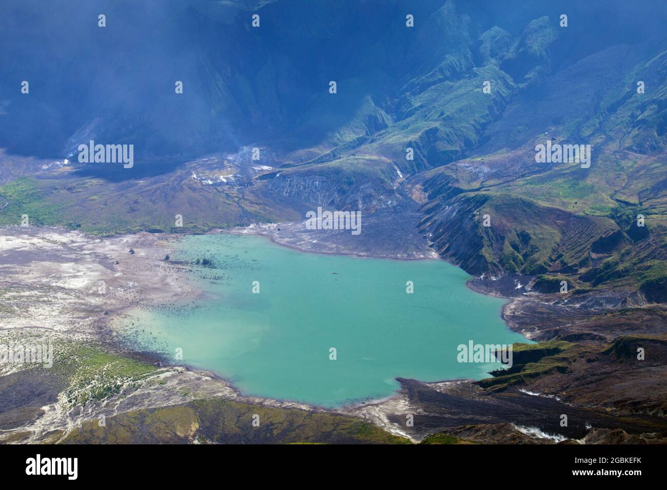 Tambora volcano at Sumbawa Insland, Indonesia Stock Photo Alamy