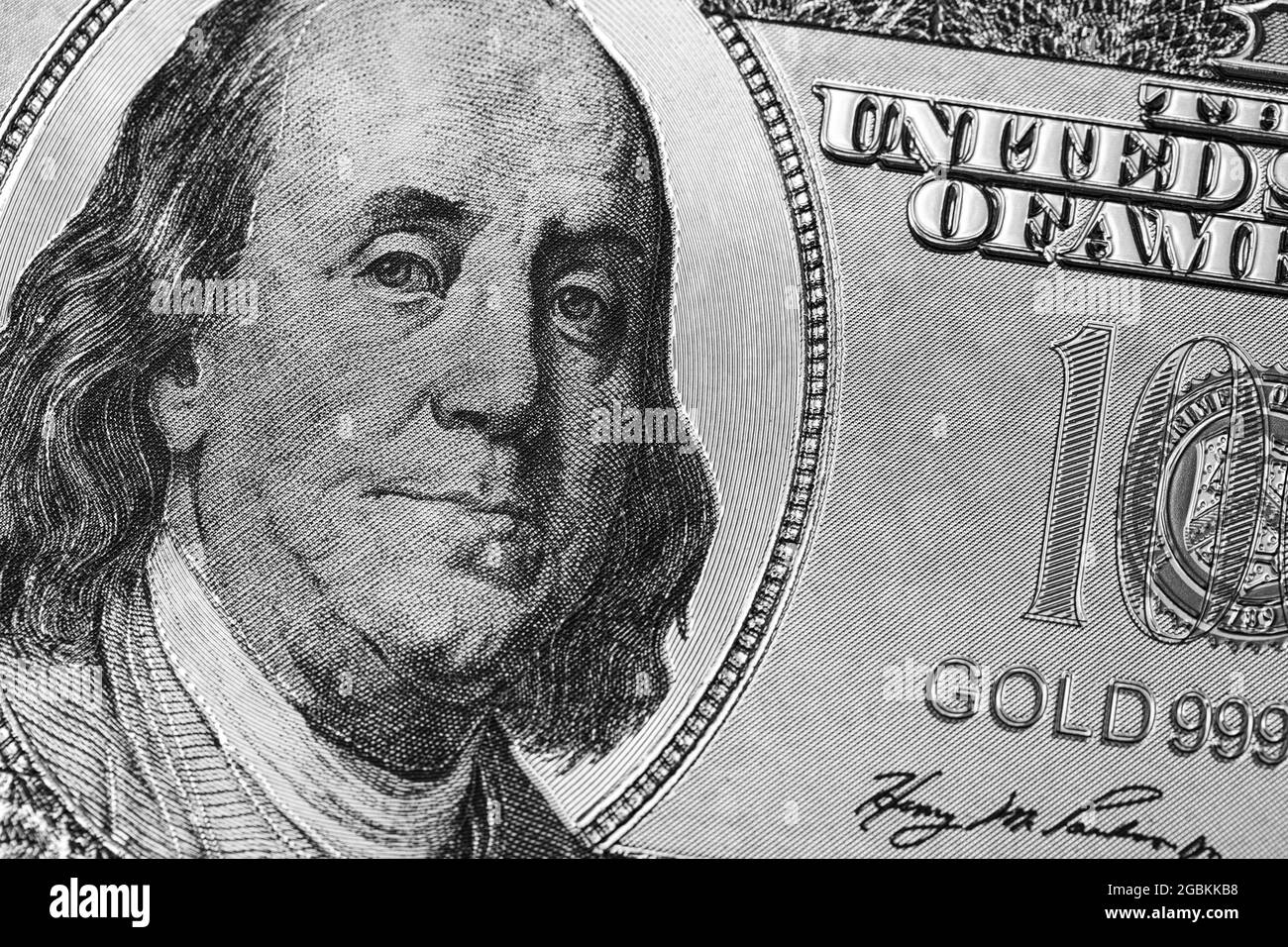 Old american dollar bill Black and White Stock Photos & Images - Alamy