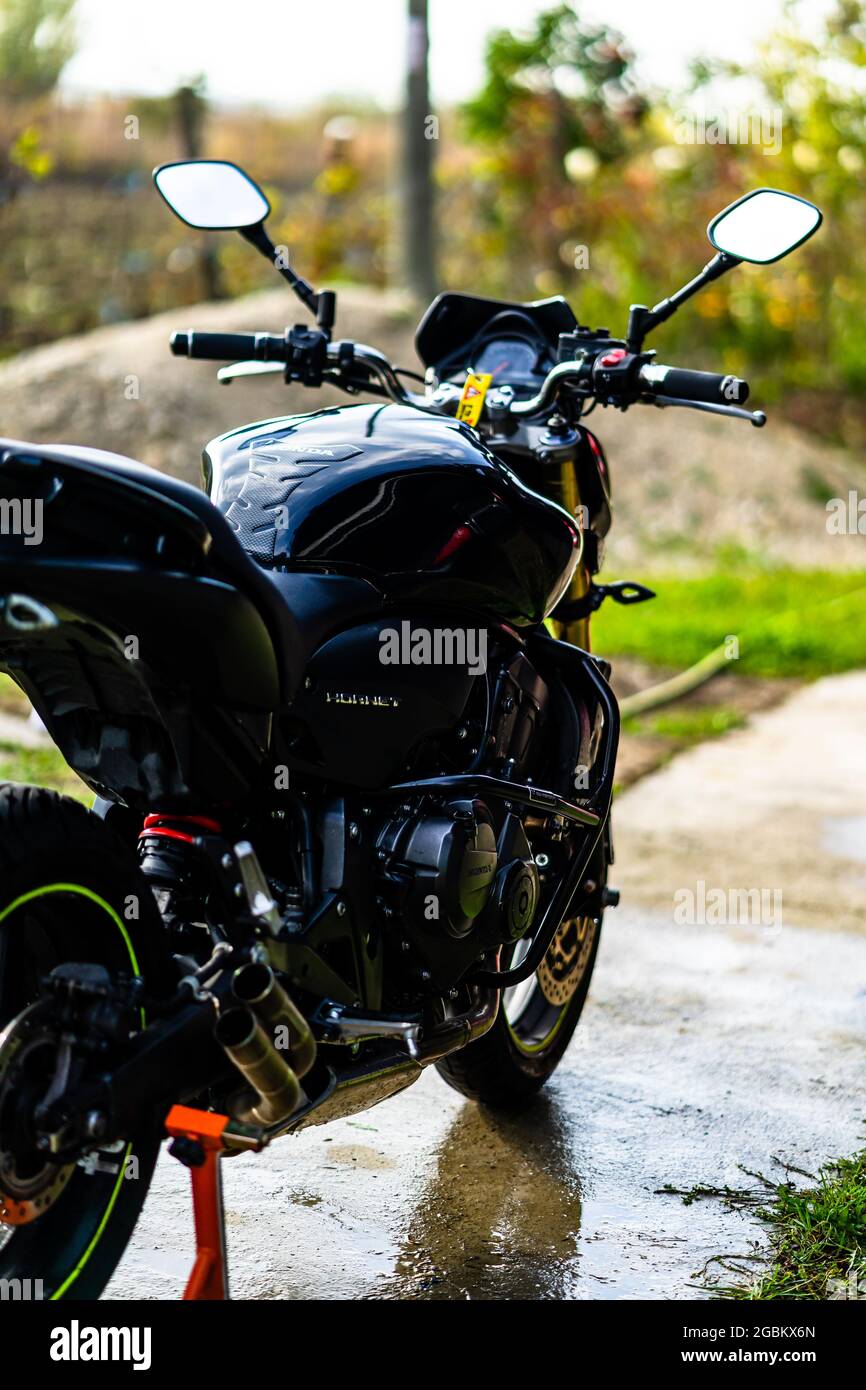 Detail Of Black Motorcycle Honda Hornet Motorcycle Detail Photo In Bucharest Romania 21 Stock Photo Alamy Detail Of Black Motorcycle Honda Hornet Motorcycle Detail Photo In Bucharest Romania 21 Stock Photo Alamy