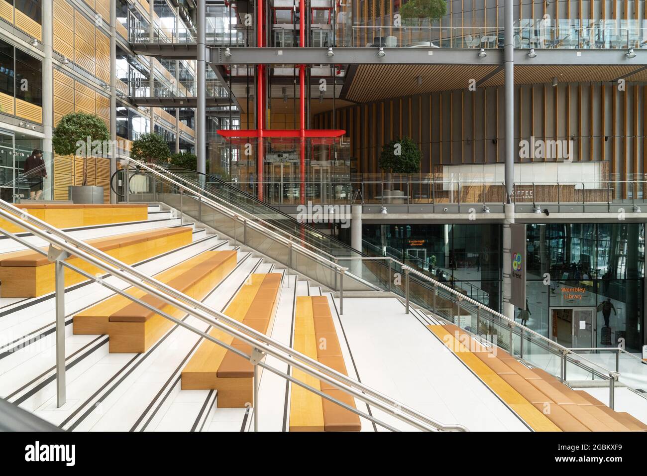 Brent Civic Centre, Wembley Park, London, England Stock Photo Alamy
