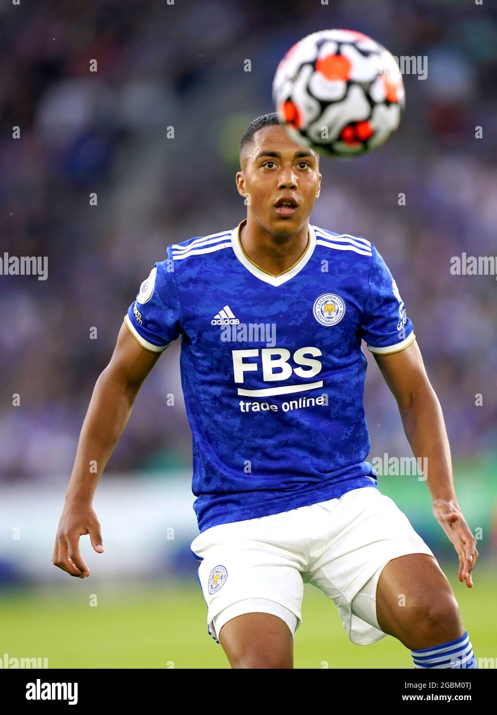 Leicester City's Youri Tielemans during the Pre-Season Friendly match at The King Power Stadium, Leicester. Picture date: Wednesday August 4, 2021. Stock Photo