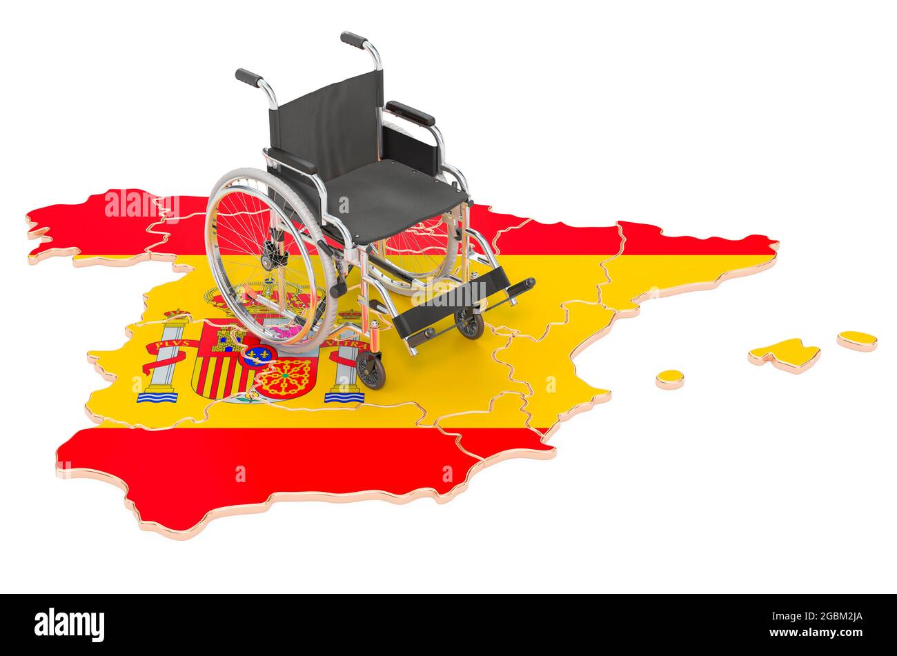 Wheelchair spain disabled Cut Out Stock Images & Pictures Alamy