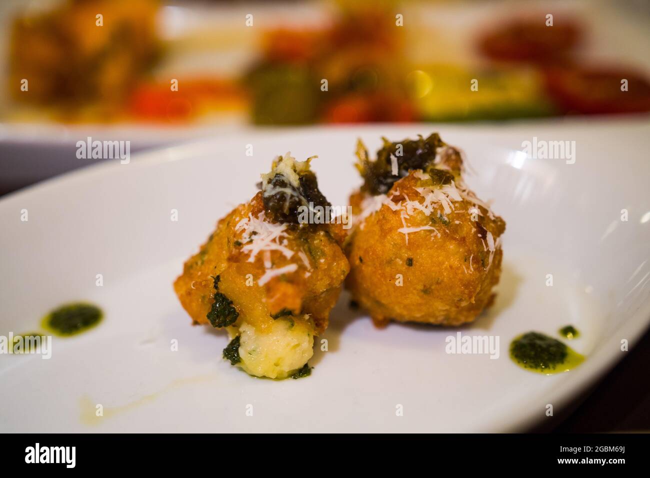 Fresh and delicious Maltese appetizer Stock Photo Alamy