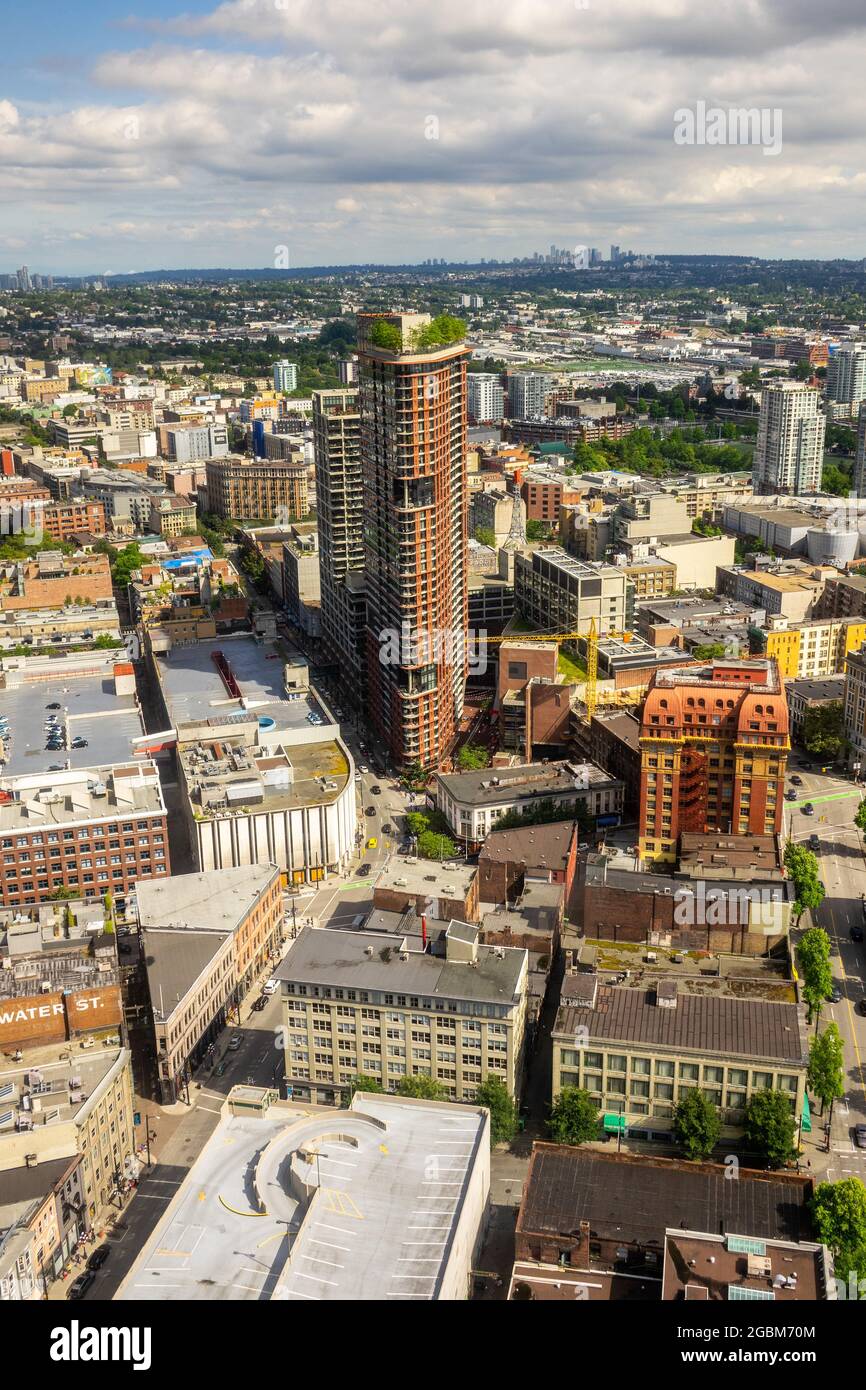 Tall building aerial hi-res stock photography and images - Alamy