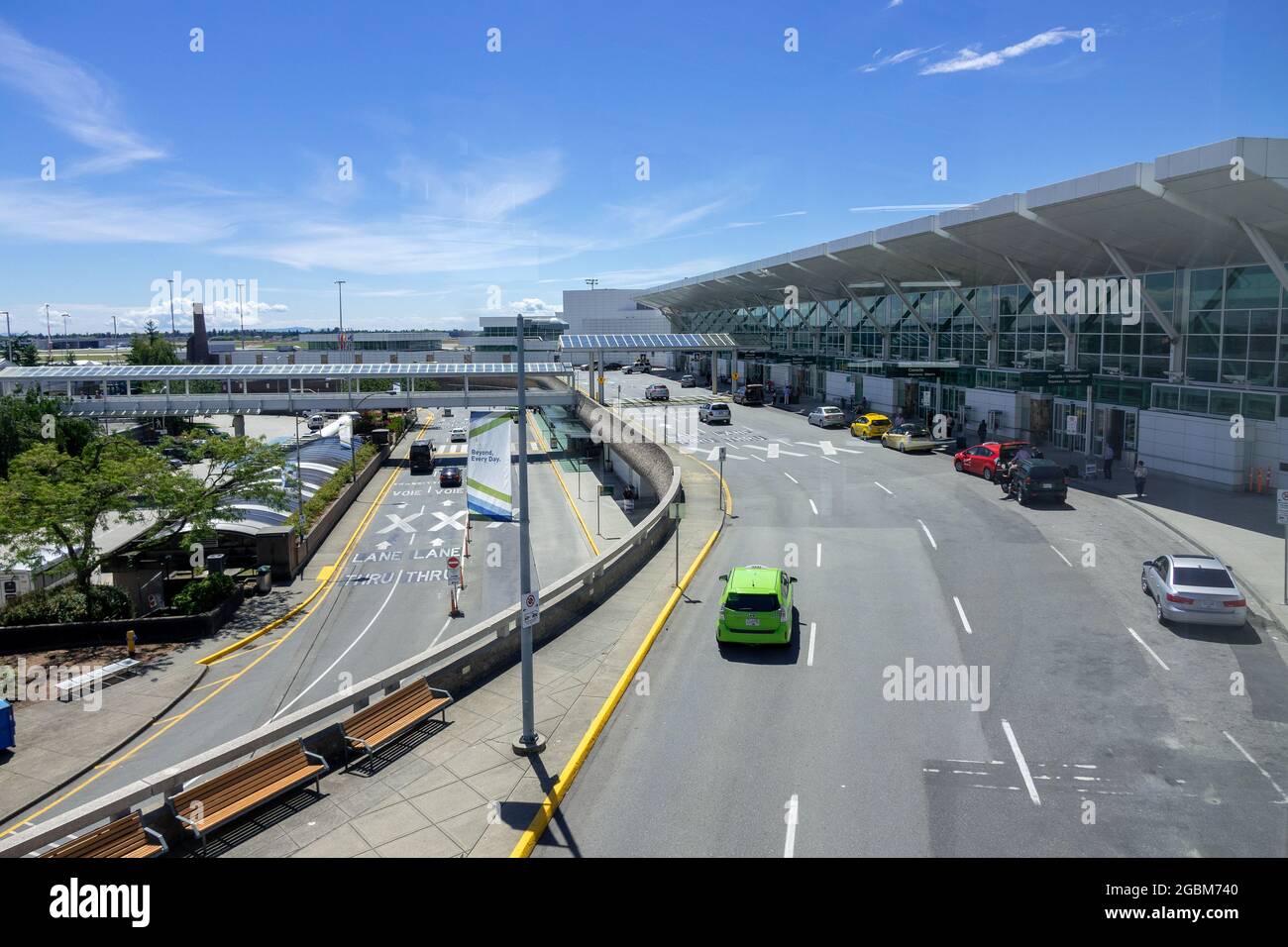 Vancouver International Airport (YVR) Departures Area Vancouver British Columbia Canada Stock Photo