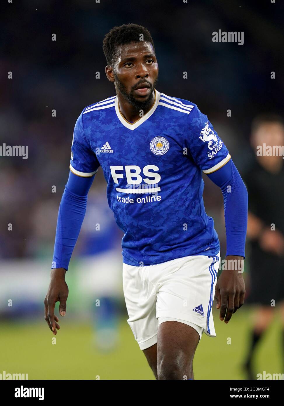 Leicester City's Kelechi Iheanacho during the Pre-Season Friendly match at The King Power Stadium, Leicester. Picture date: Wednesday August 4, 2021. Stock Photo