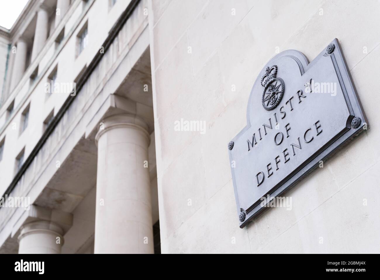 Building for Ministry of Defence government  building , London England UK Stock Photo