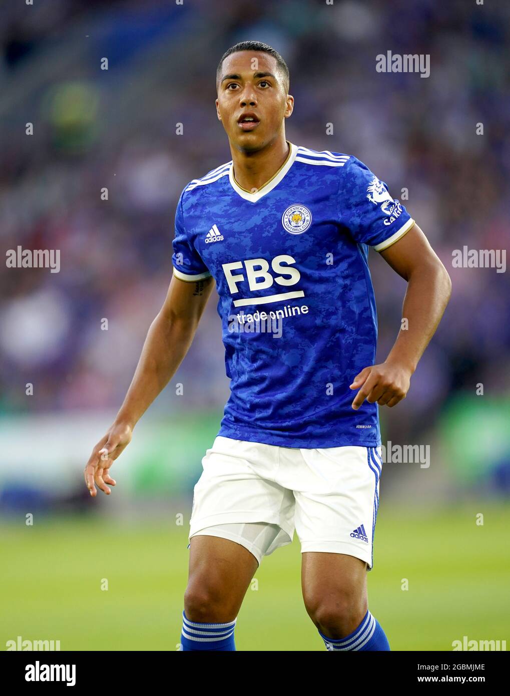 Leicester City's Youri Tielemans during the Pre-Season Friendly match at The King Power Stadium, Leicester. Picture date: Wednesday August 4, 2021. Stock Photo