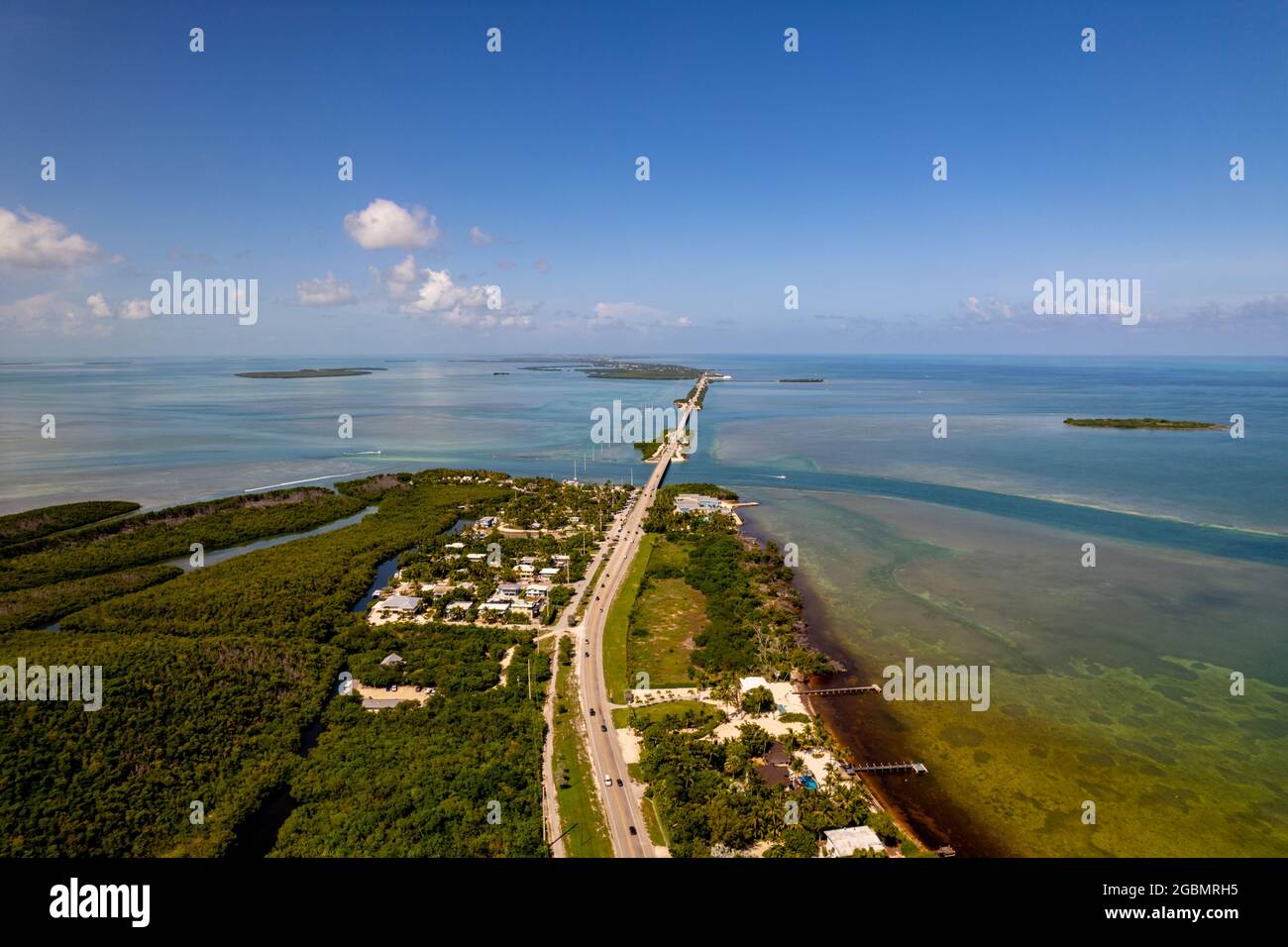 Aerial photo Florida Keys famous tourist destination Stock Photo Alamy
