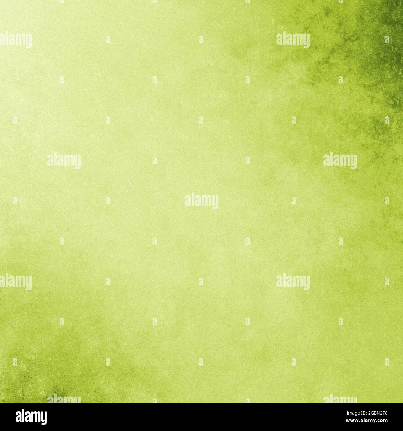 Green background with dark green corner texture in elegant summer or spring colors, fancy grunge border design Stock Photo