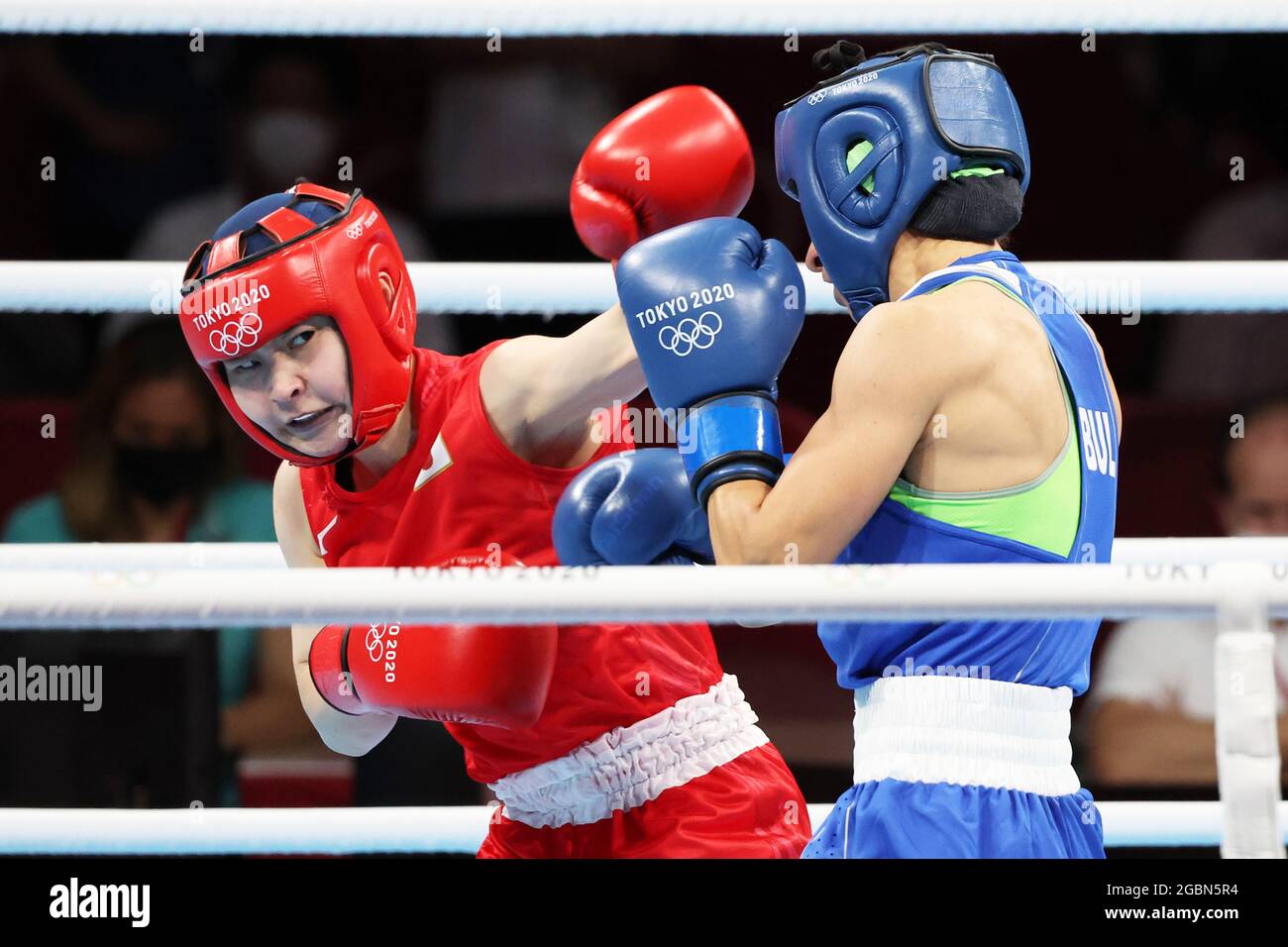 Tokyo, Japan. 4th Aug, 2021. Tsukimi Namiki (JPN), Stoyka Krasteva (BUL