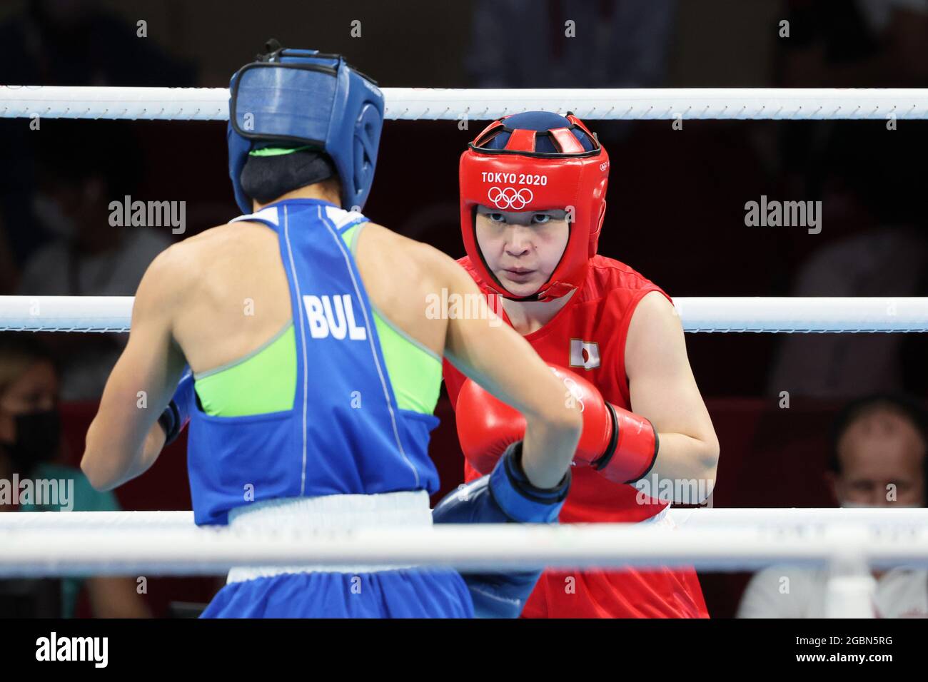 Tokyo, Japan. 4th Aug, 2021. Tsukimi Namiki (JPN), Stoyka Krasteva (BUL
