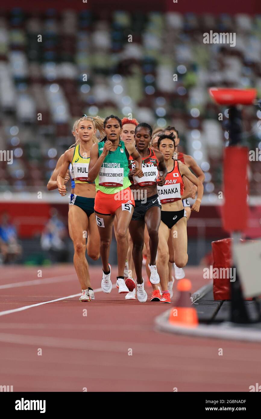 Tokyo, Japan. 4th Aug, 2021. HULL Jessica (AUS), GEBREEZIBEHER Freweyni ...