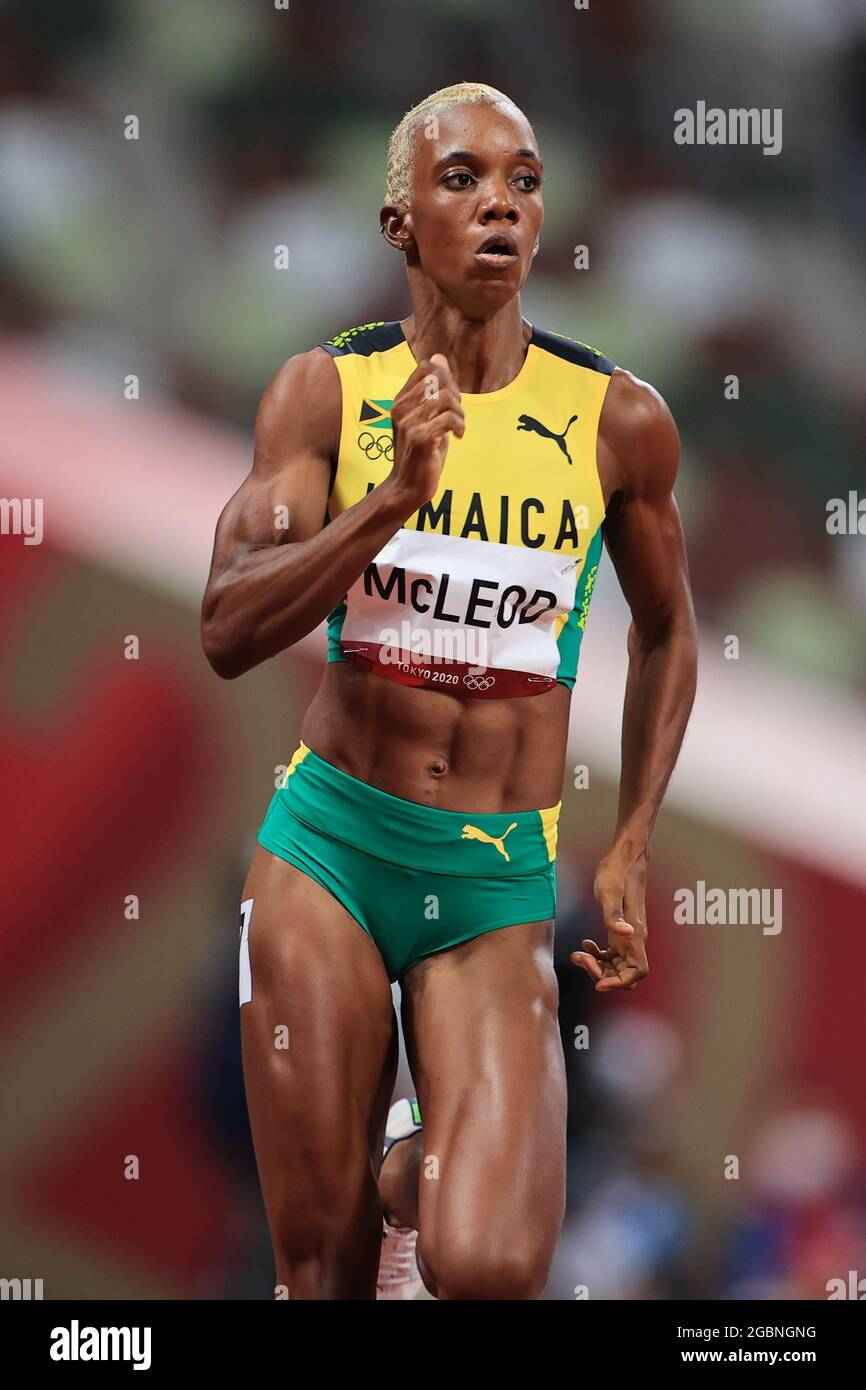 Tokyo, Japan. 4th Aug, 2021. McLEOD Candice (JAM) Athletics Women's 400m SemiFinal during the