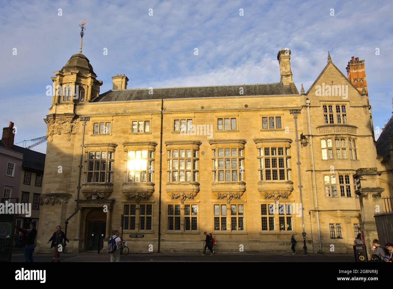 OXFORD, UNITED KINGDOM Jul 01, 2019 A closeup of the Martin School