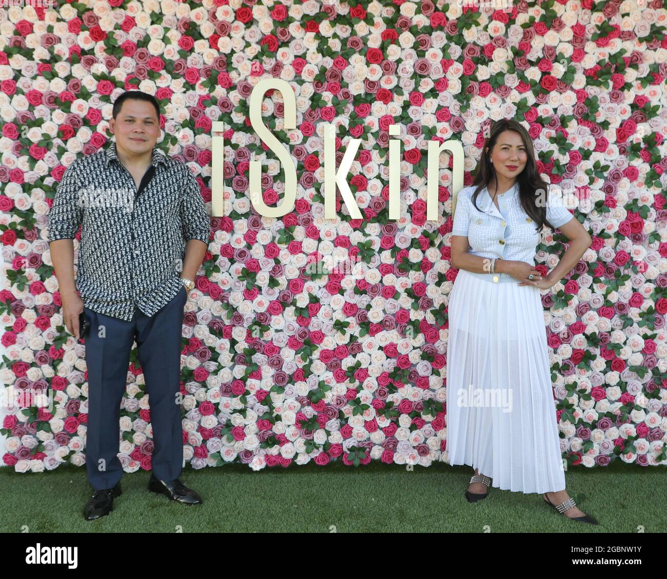 Beverly Hills, California, USA. 31st July, 2021. Richard Maghanoy and wife Imee OngMaghanoy