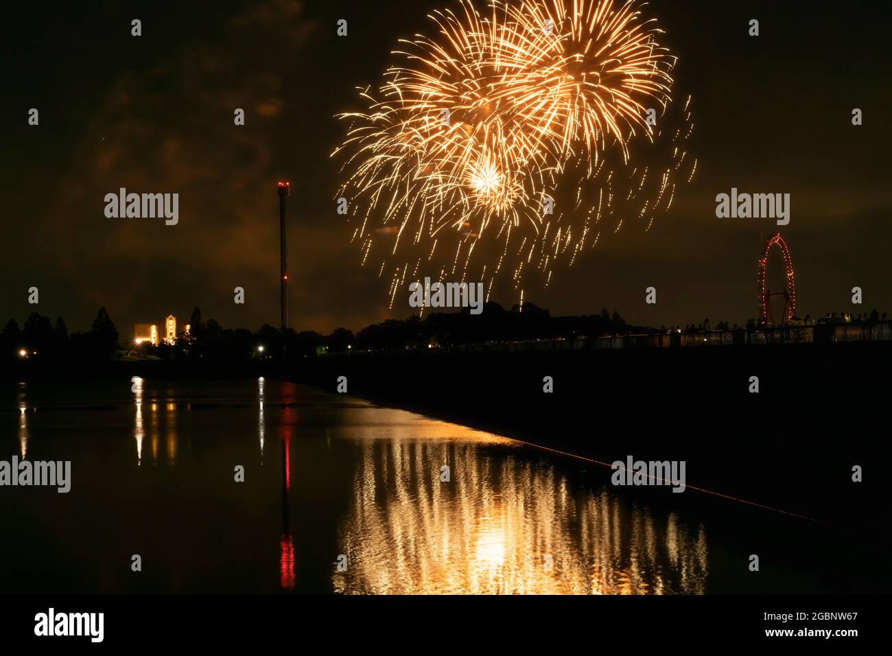 Beautiful Fireworks Celebration In Japan | Summer Season Night Festival ...
