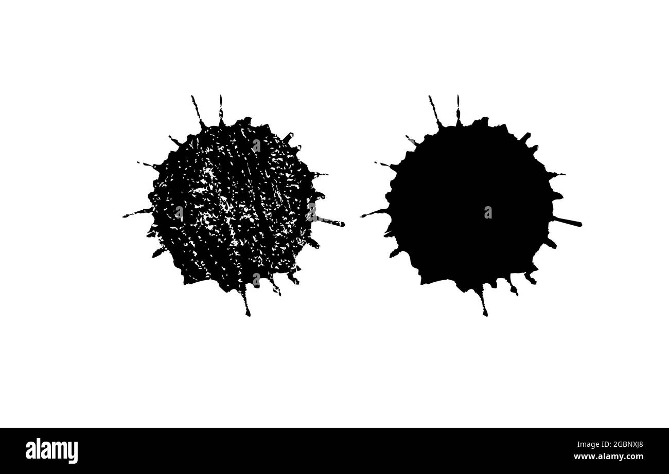 A vector Illustration of Splash Paint Water Vector Sign Stock Vector