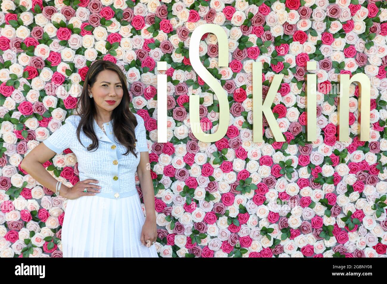 Beverly Hills, California, USA. 31st July, 2021. Owner/skincare expert Imee OngMaghanoy at the