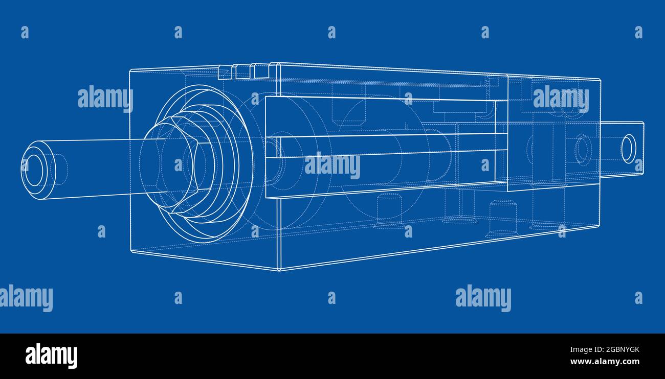 Abstract industry object concept. Vector Stock Vector Image & Art - Alamy