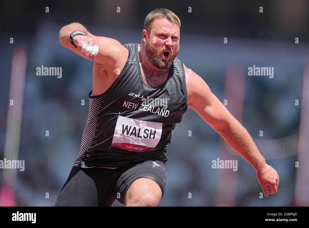 Tokio, Japan. 05th Aug, 2021. Athletics: Olympics, Shot Put, Men, Final ...