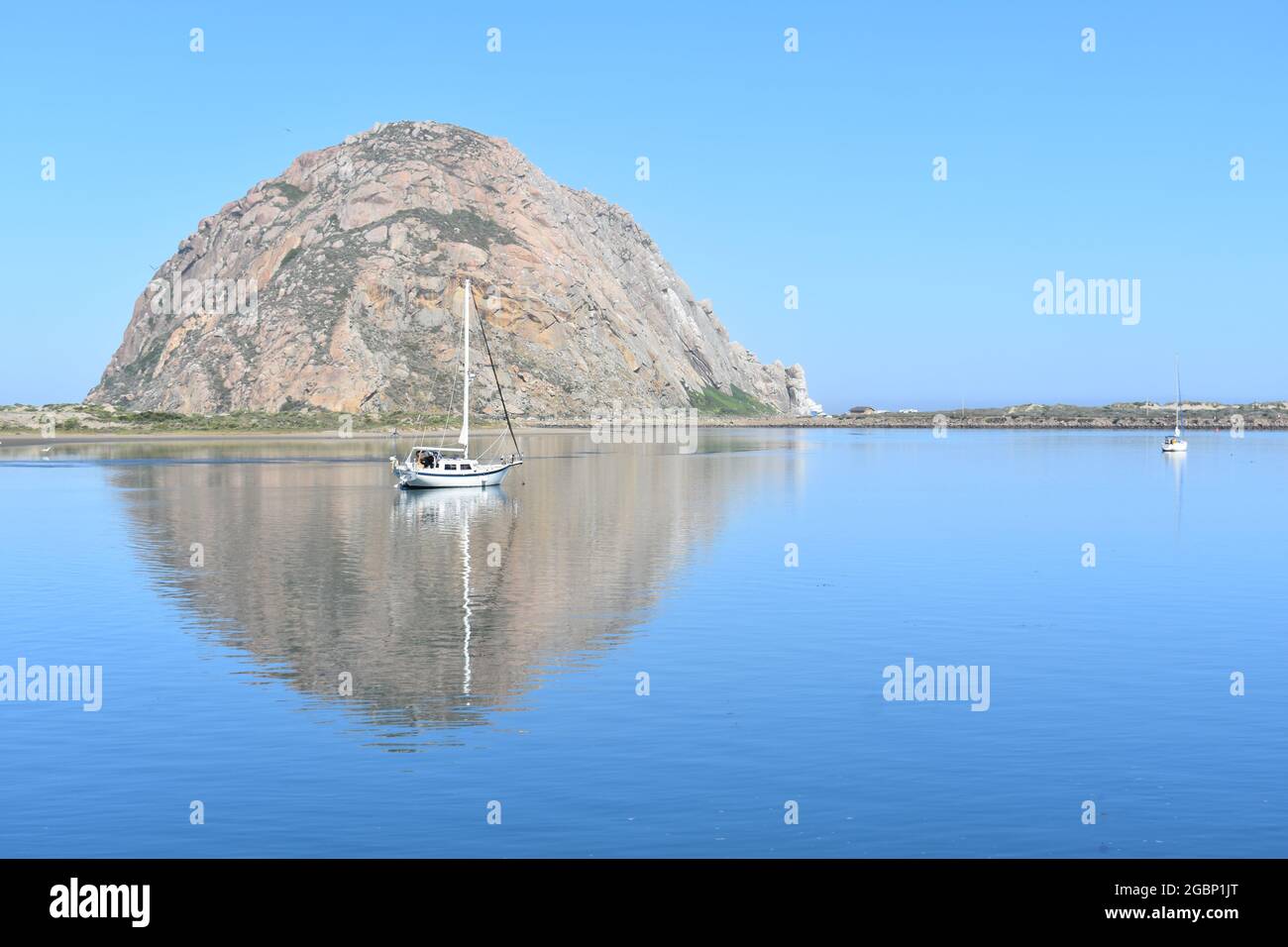 MORRO BAY, UNITED STATES Aug 09, 2020 A mesmerizing view of Morro