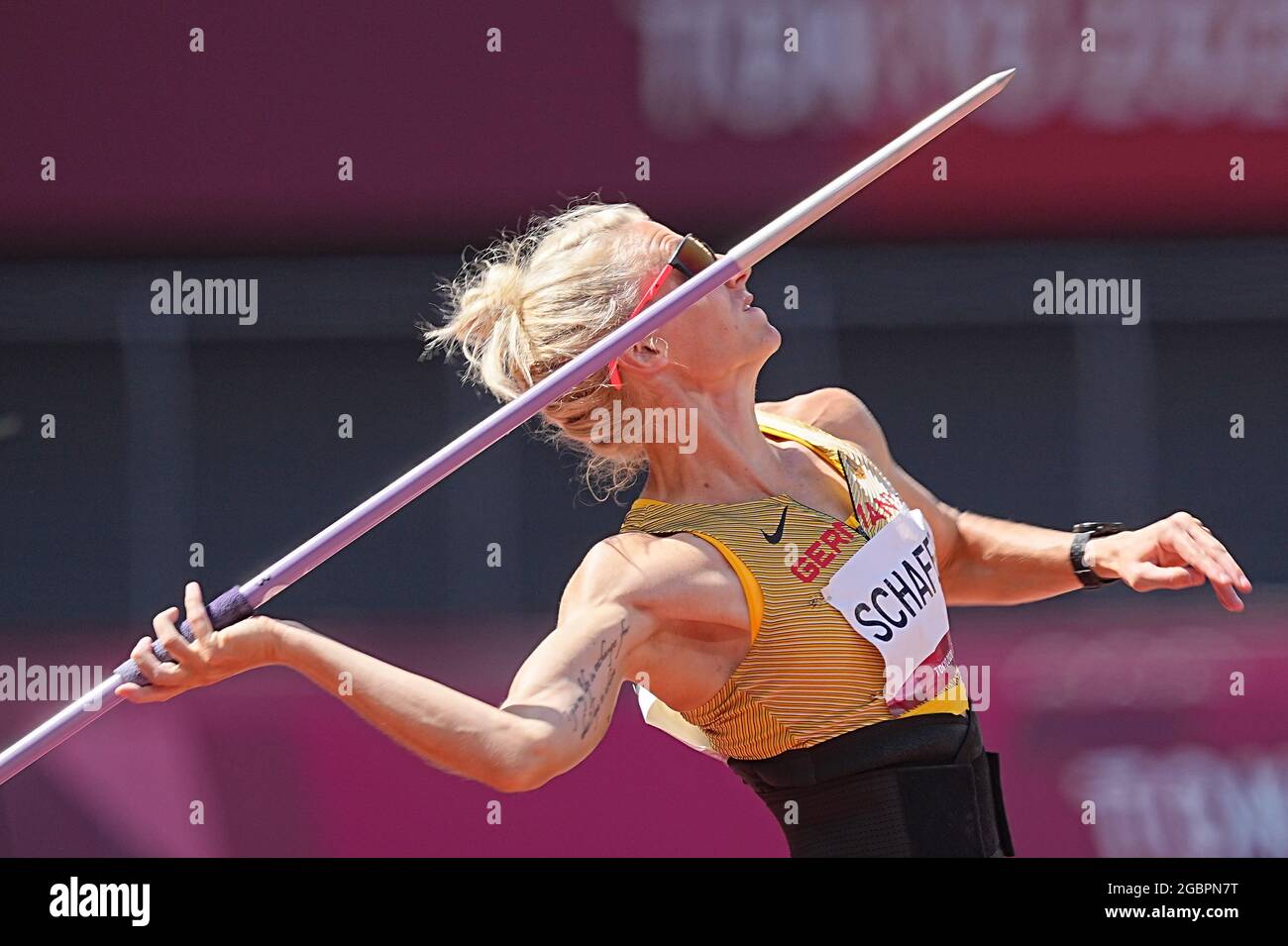 Tokio, Japan. 05th Aug, 2021. Athletics Olympics, Javelin Throw