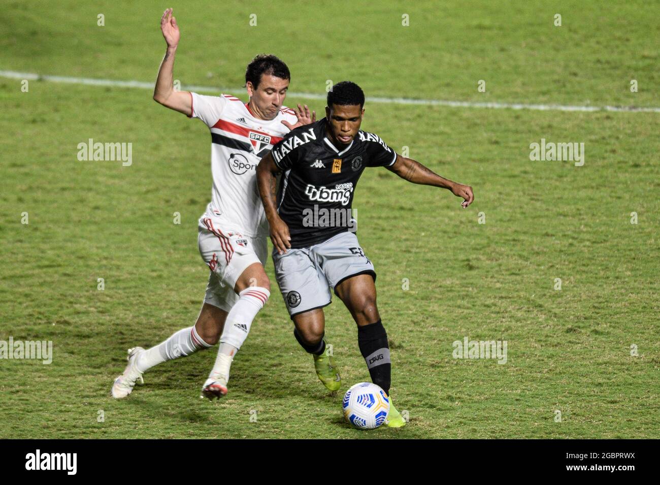 Rio De Janeiro Rj 04 08 2021 Vasco X Sao Paulo During The Match Between Vasco X Sao Paulo Valid For The Copa Do Brasil 2021 Held At The Sao Januario Stadium