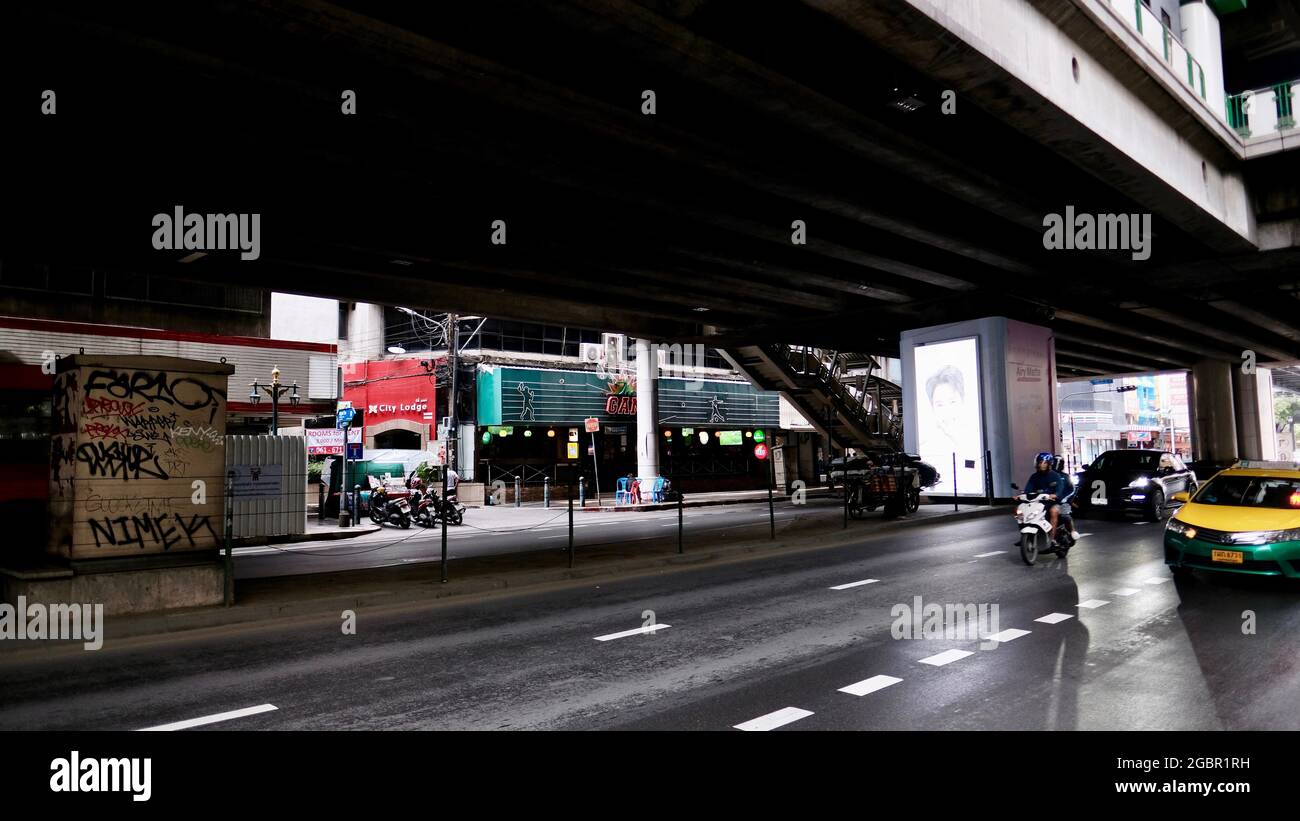 BTS Skytrain Nana Station Bangkok Thailand Stock Photo - Alamy