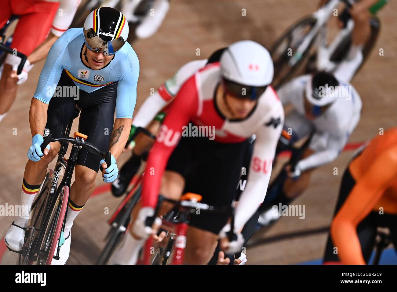 Belgian track cyclist Kenny De Ketele pictured in action during the