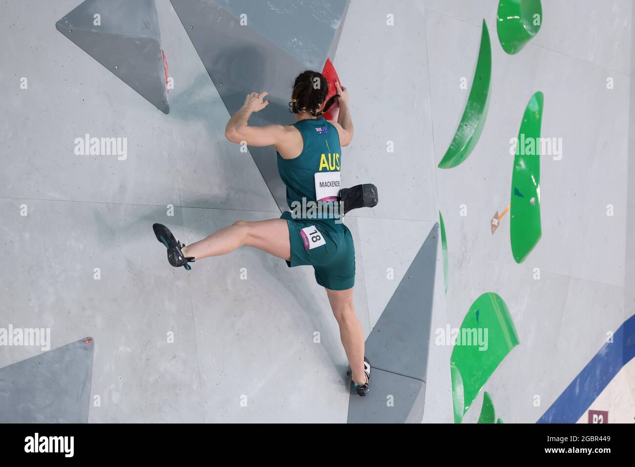 Tokyo, Japan. 4th Aug, 2021. MACKENZIE Oceania (AUS) Sport Climbing