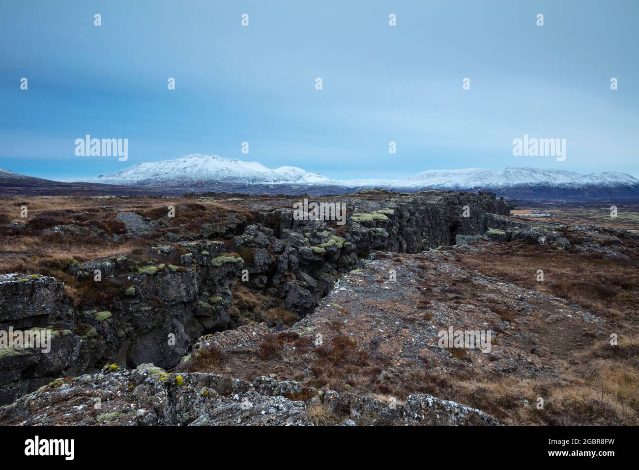 geography / travel, Iceland, golden Circle, national park Thingvellir, UNESCO World Cultural Heritage, ADDITIONAL-RIGHTS-CLEARANCE-INFO-NOT-AVAILABLE Stock Photo